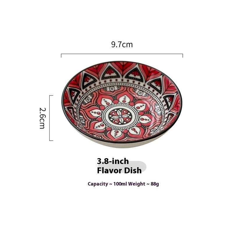 Bohemian Ceramic Sauce Dish Luxe Viral | Merch Gone Viral
