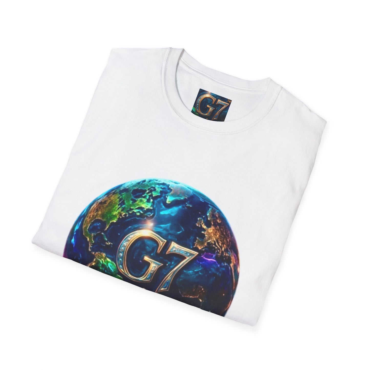 Global Unity Starts Here β Wear the Change - G7 Earth Graphic Unisex T-Shirt - Softstyle Tee