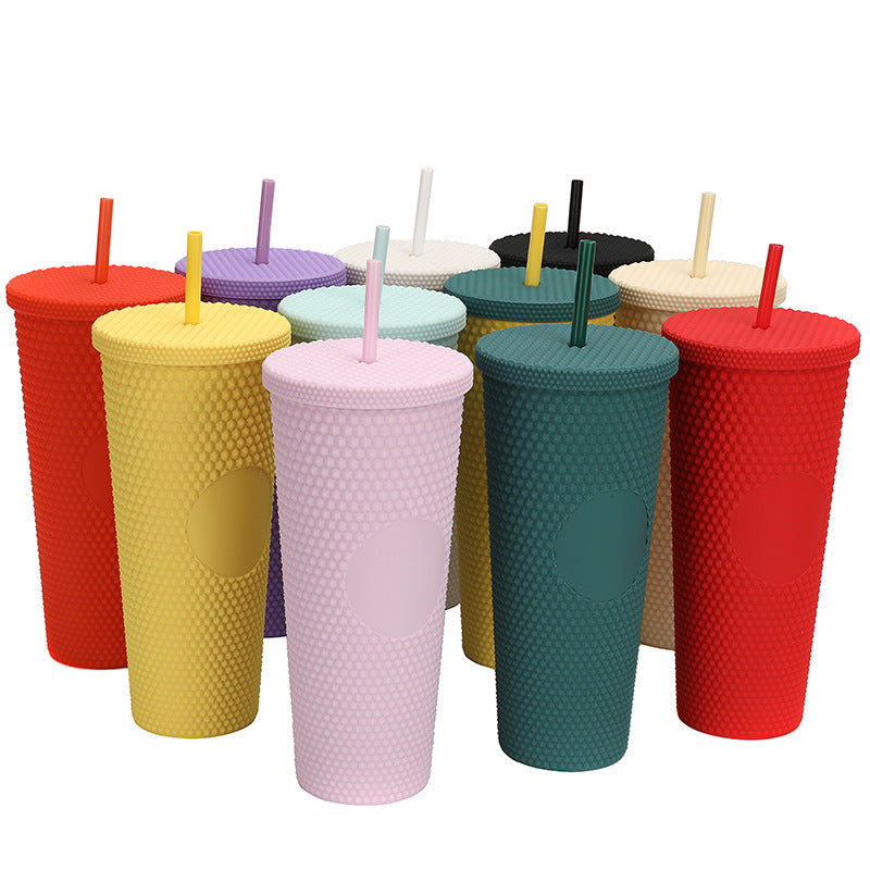 Straw Plastic Cup