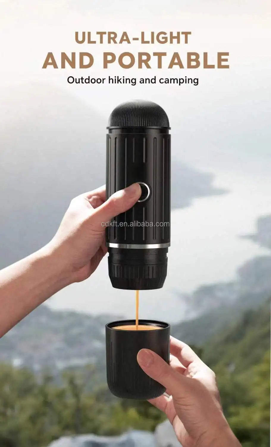 Electric Drip Coffee Makers Self-heating Portable Coffee Maker Espresso Capsule Coffee Machine Factory Price Custom 15-20bar 12v