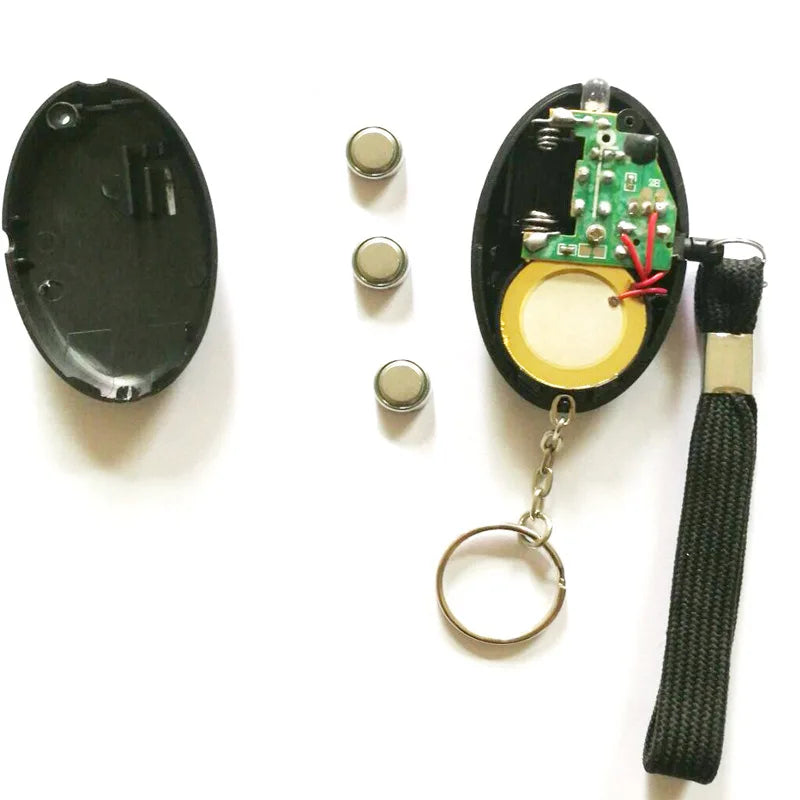 Safety Protect Alert Self Defense Alarm 130dB Anti-wolf Women SOS Security Emergency LED Self-defense Keychain Supplies Gadgets