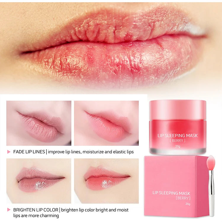 Winter Anti Crack Plumping Lips Care,collagen Repairing Dead Skin Exfoliate Remove Fine Lines Lip