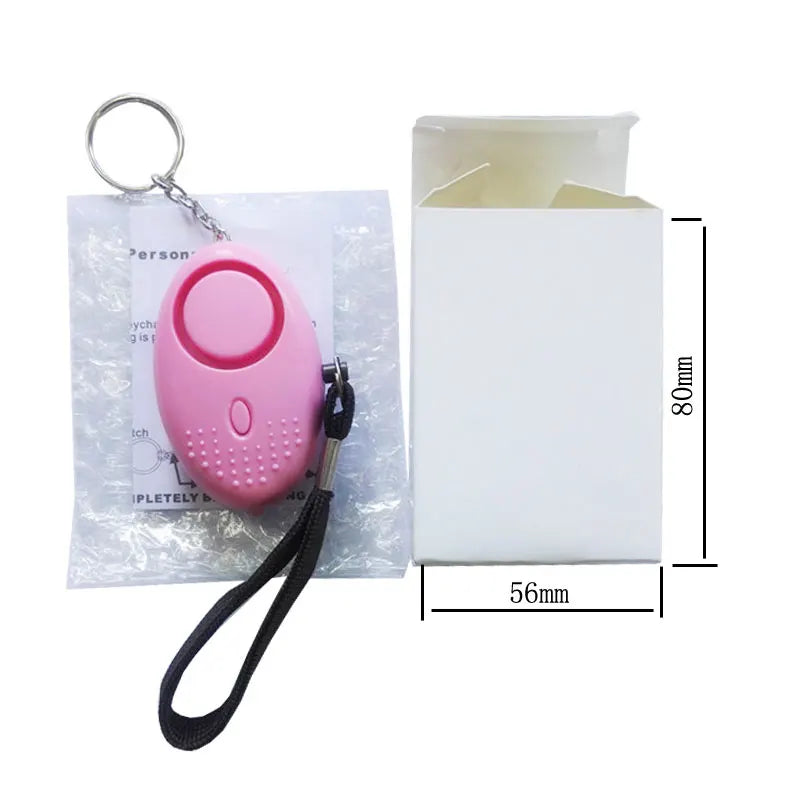 Safety Protect Alert Self Defense Alarm 130dB Anti-wolf Women SOS Security Emergency LED Self-defense Keychain Supplies Gadgets