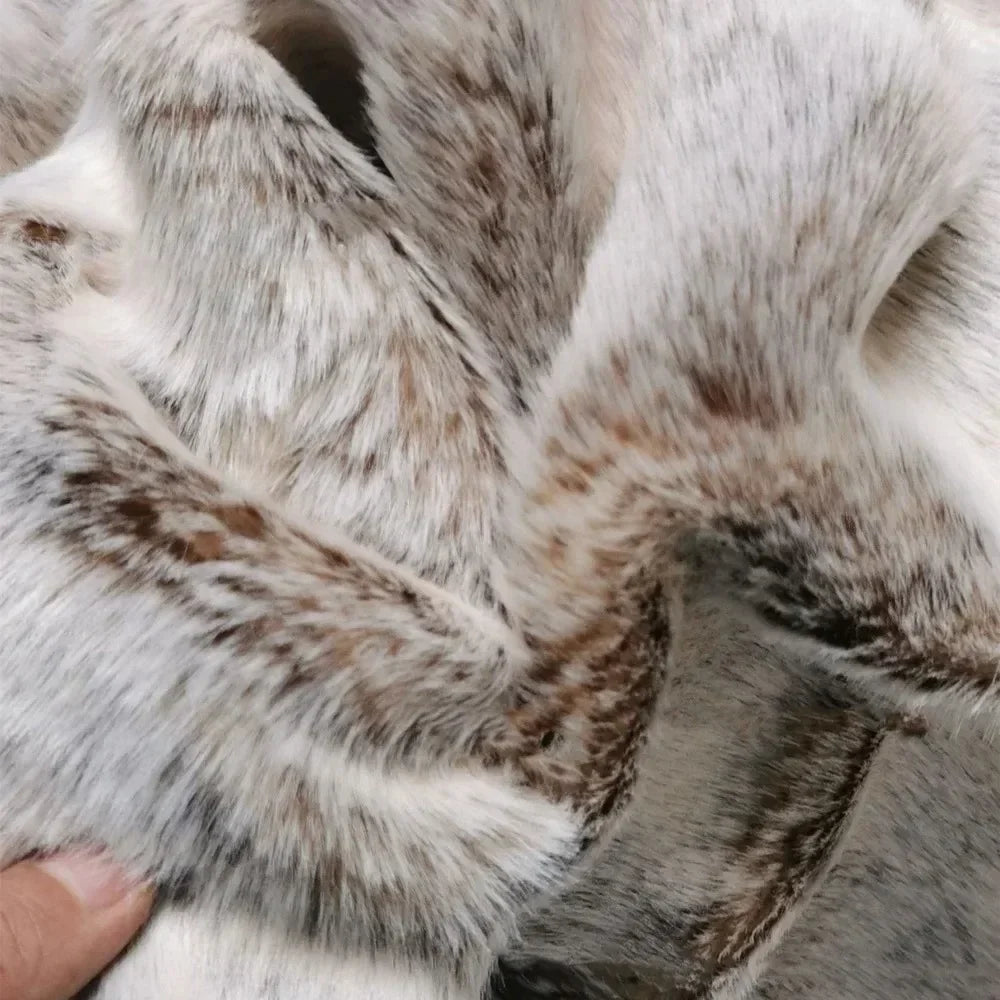 Long Hair Faux Fur Throw Blankets Soft Warm Home Decor Sofa Cover PV Plush Imitated Rabbit Fur Blankets