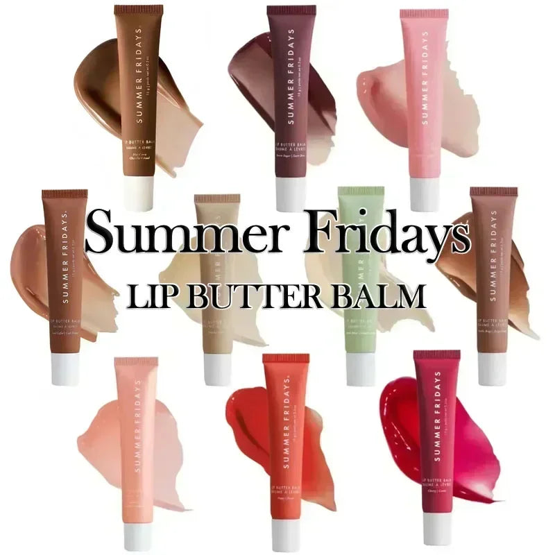 Iced Coffee Butter Lip Balm Moisturizing Transparent Lipstick Set Smooth Soft Tube Mirror Lip Gloss Lip Makeupv