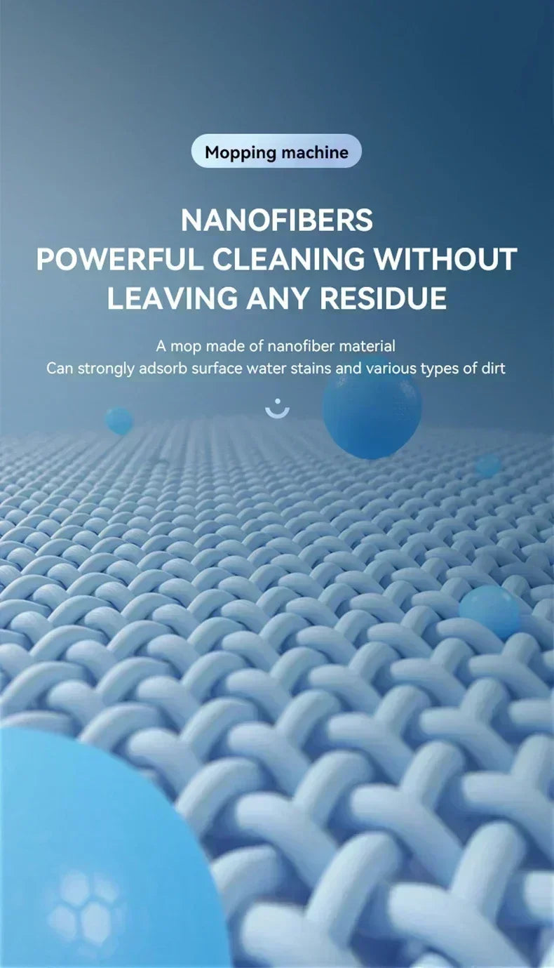 Smart Robot Vacuum with Auto Mopping - Wireless Strong Suction Humidification Spray