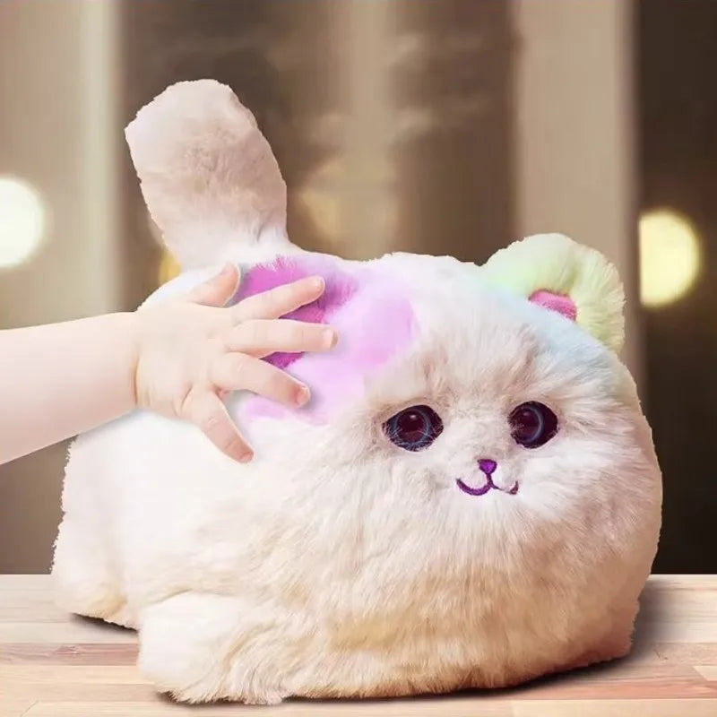 Interactive Huggy Cat Dog - Realistic Electric Plush Pet with Voice & Movement