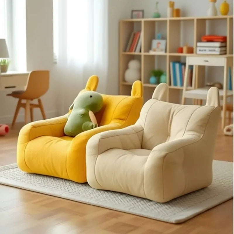 Cat Sofa Bed - Cartoon Design Detachable Washable Pet Furniture for Indoor Cats
