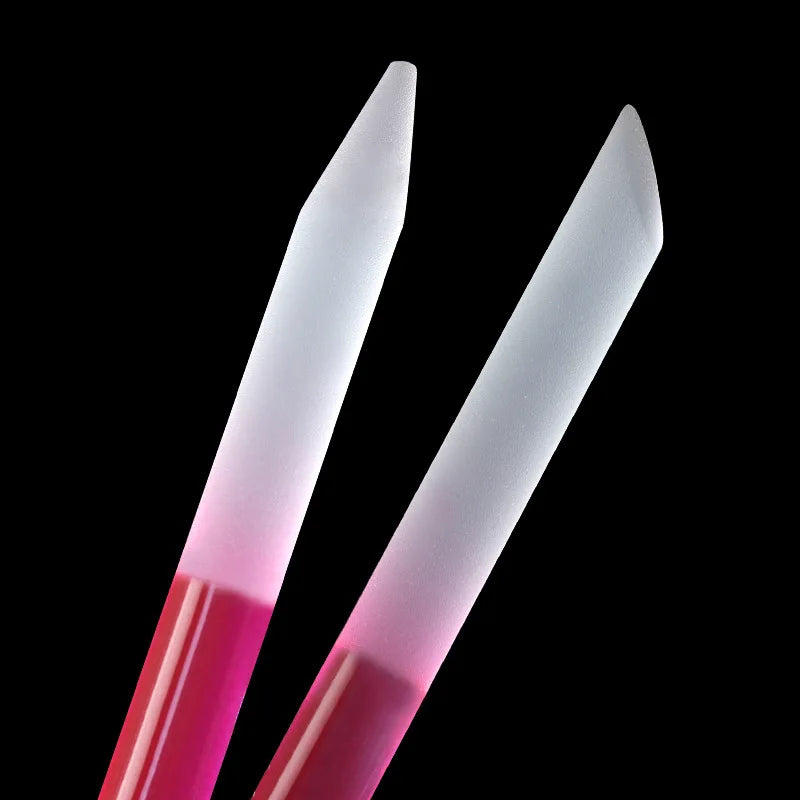 네일 Glass Cuticle Pusher Nail Manicure Stick Professional Precision Filing CuticleRemover PedicureForManicure Nails Accessories