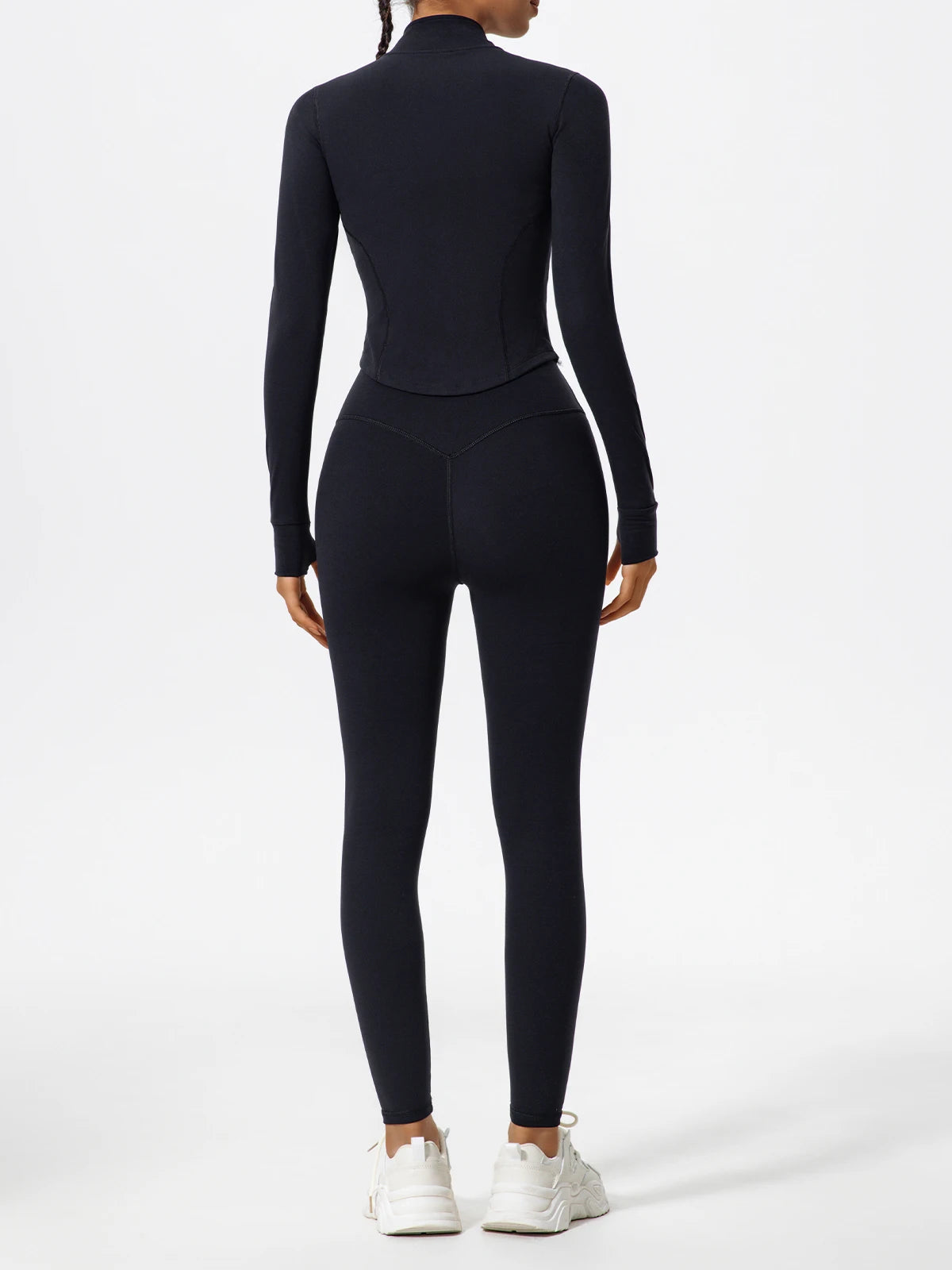 Ultra-Soft Fabrics Casual Tight Sports Jackets Women Zipper Yoga Clothes Quick-Dry Long Sleeve SPORTSWEAR REVOLUTION