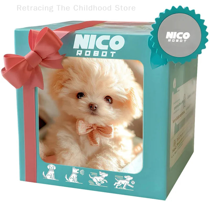 AI Robotic Puppy Dog - Realistic Walking Barking Robot Pet That Acts Cute