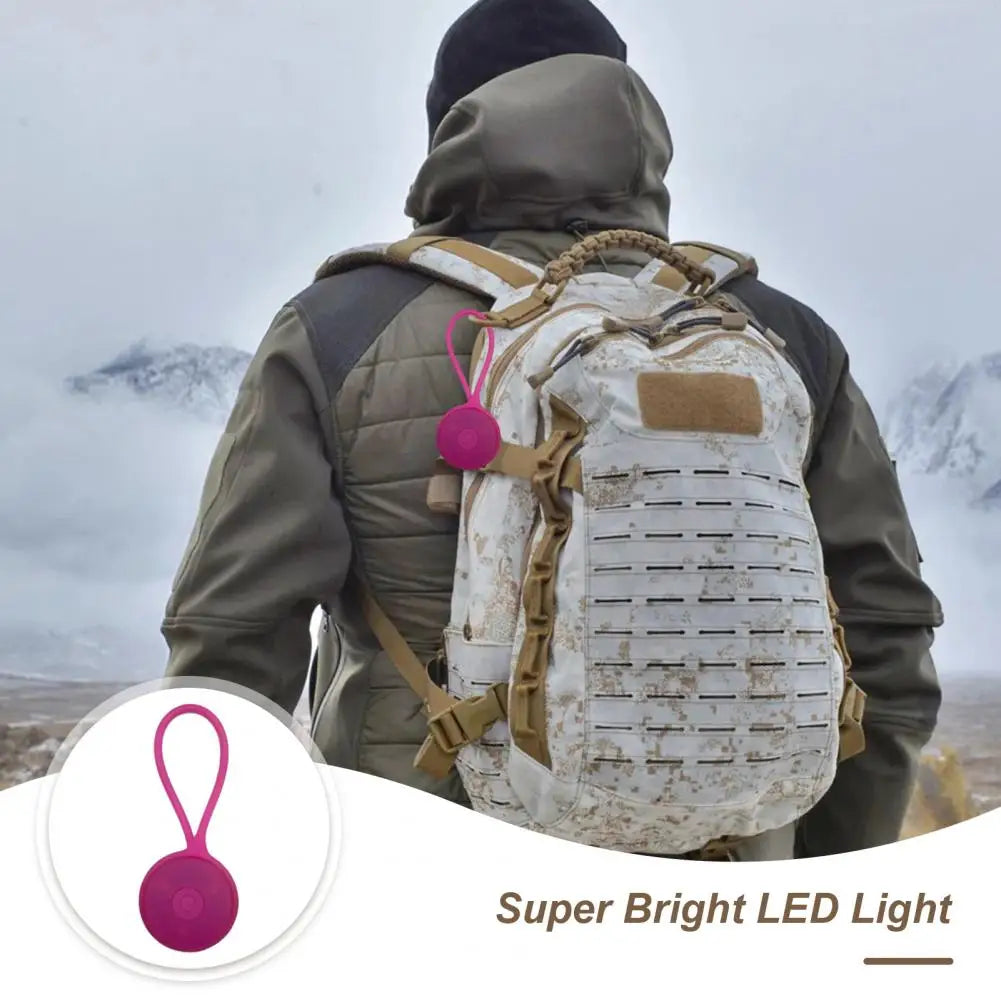 LED Keychain Lamp Night Running Safety Lamp High Lumens Multiple Lighting Modes Mini Size Portable Wearable Arm Belt LED Lamp