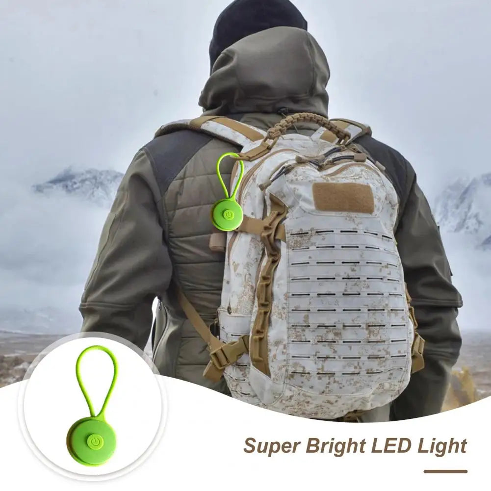 LED Keychain Lamp Night Running Safety Lamp High Lumens Multiple Lighting Modes Mini Size Portable Wearable Arm Belt LED Lamp