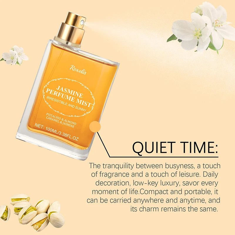 100ml Infinitely Charm Sunshine Eau De Toilette Natural Caramel Vanilla Long-last Fragrance New Hot-sell Luxury Women Body Spray