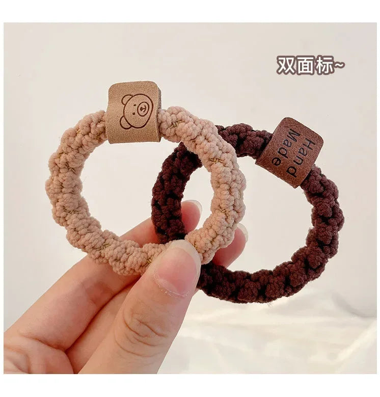 Elastic Hair Bands, High Stretch Durable Hair Ties, Trendy Rubber Bands, Fashionable Hair Accessories, Stylish Ponytail Holders