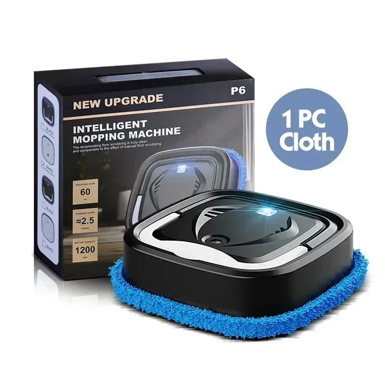Smart Robot Vacuum with Auto Mopping - Wireless Strong Suction Humidification Spray