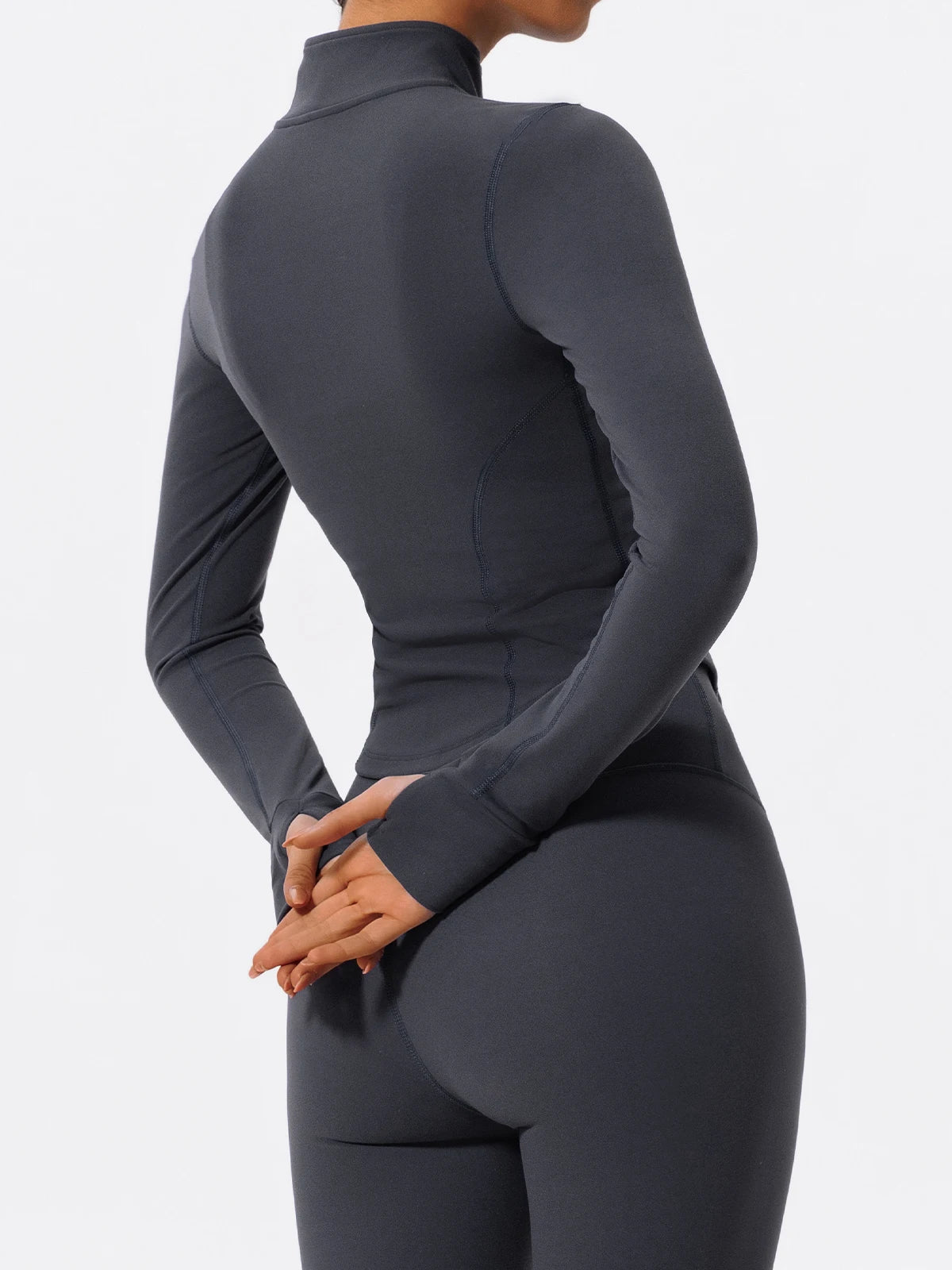 Ultra-Soft Fabrics Casual Tight Sports Jackets Women Zipper Yoga Clothes Quick-Dry Long Sleeve SPORTSWEAR REVOLUTION