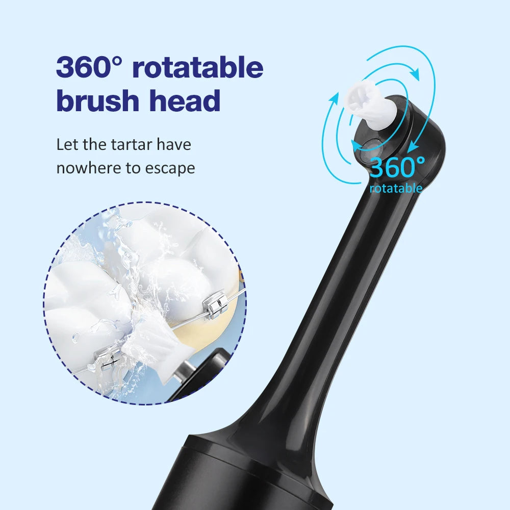 Electric Tooth Polisher - 4 Modes Dental Tartar Remover Plaque Stains Cleaning Teeth Whitening Tool