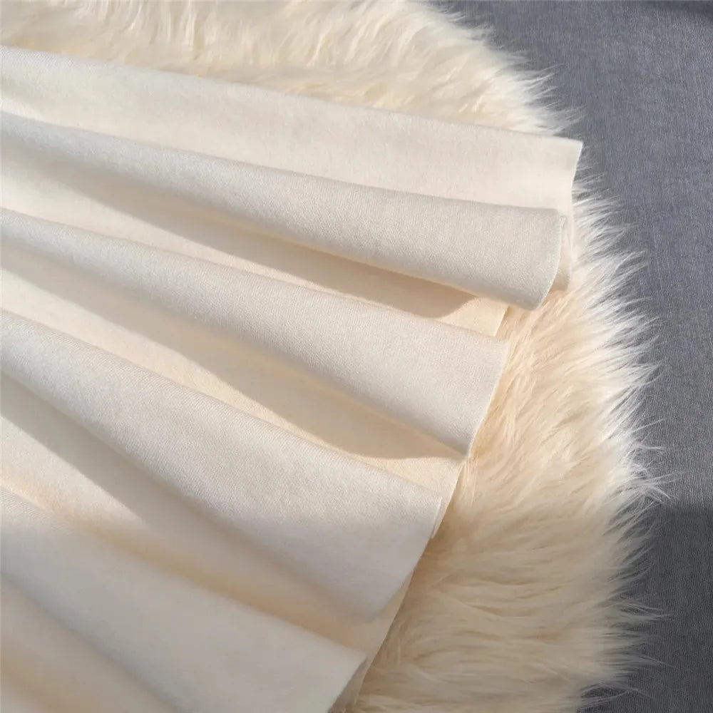 High Waist Knit Mermaid Skirt - Elegant Trumpet Style Long Skirt for Women