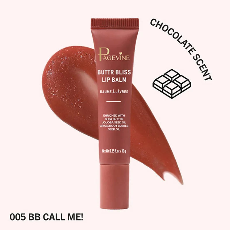 Tubular Butter Bliss Lip Balm - 8 Colors Plumping Hydrating Long Lasting Lip Gloss