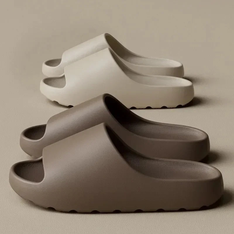 Coconut Slippers Cloud Thick-Soled Sandals Soft Bottom Beach Men Women EVA Slides COCONUT LUXURY