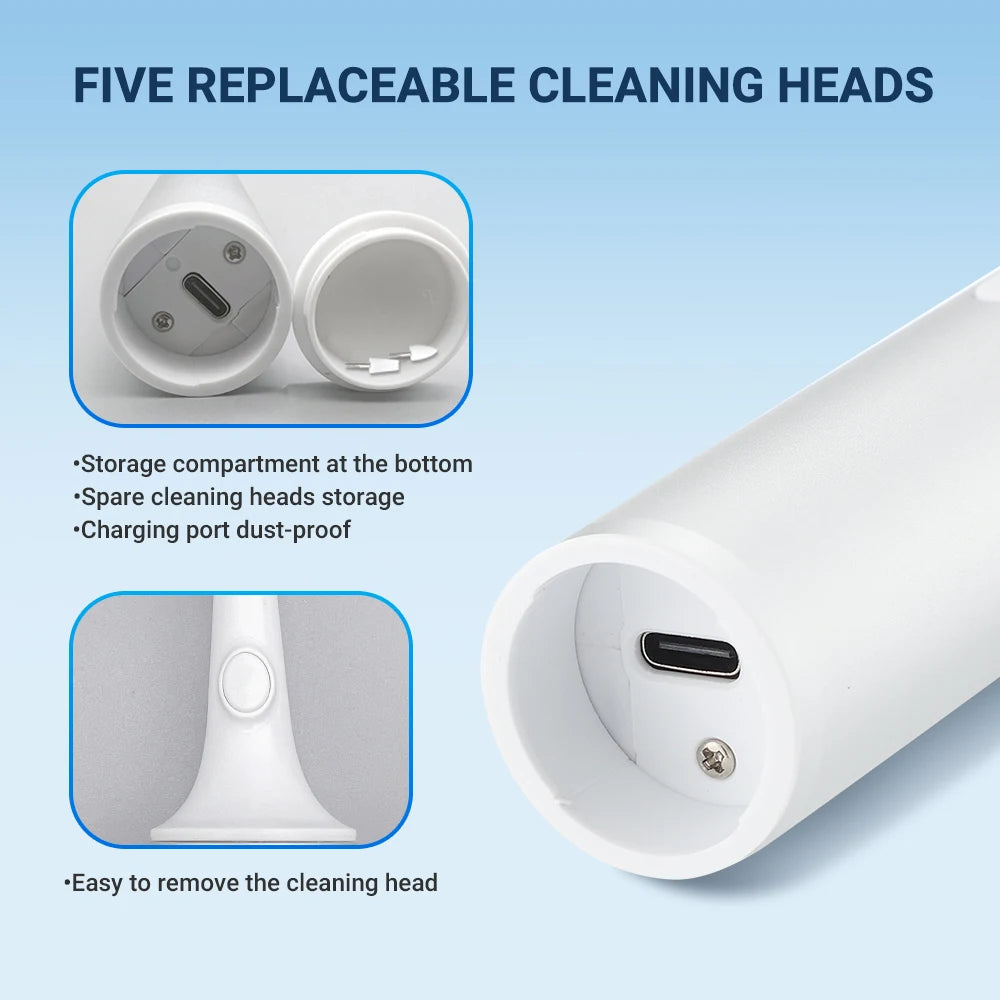 Electric Tooth Polisher - 4 Modes Dental Tartar Remover Plaque Stains Cleaning Teeth Whitening Tool