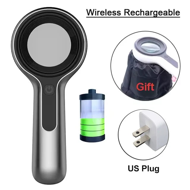 Skin Analyzer Skin Examination Beauty Test Medical Wood's Lamp Dermoscope Medical Woods Lamp Skin Analysis Vitiligo Detector