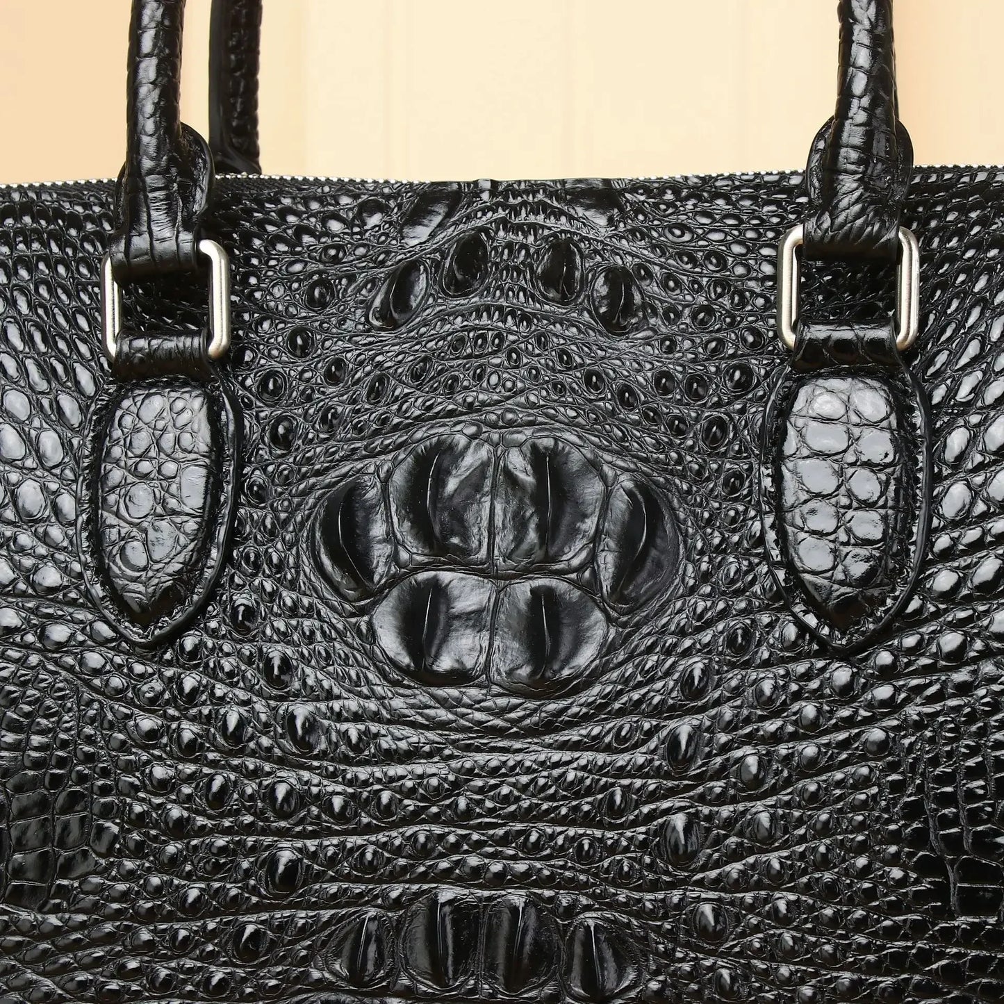 2025 New alligator Laptop Bags Cow Genuine Leather Men's Briefcase Luxury Brand Male Handbags Men Messenger 14 Inch Computer Bag