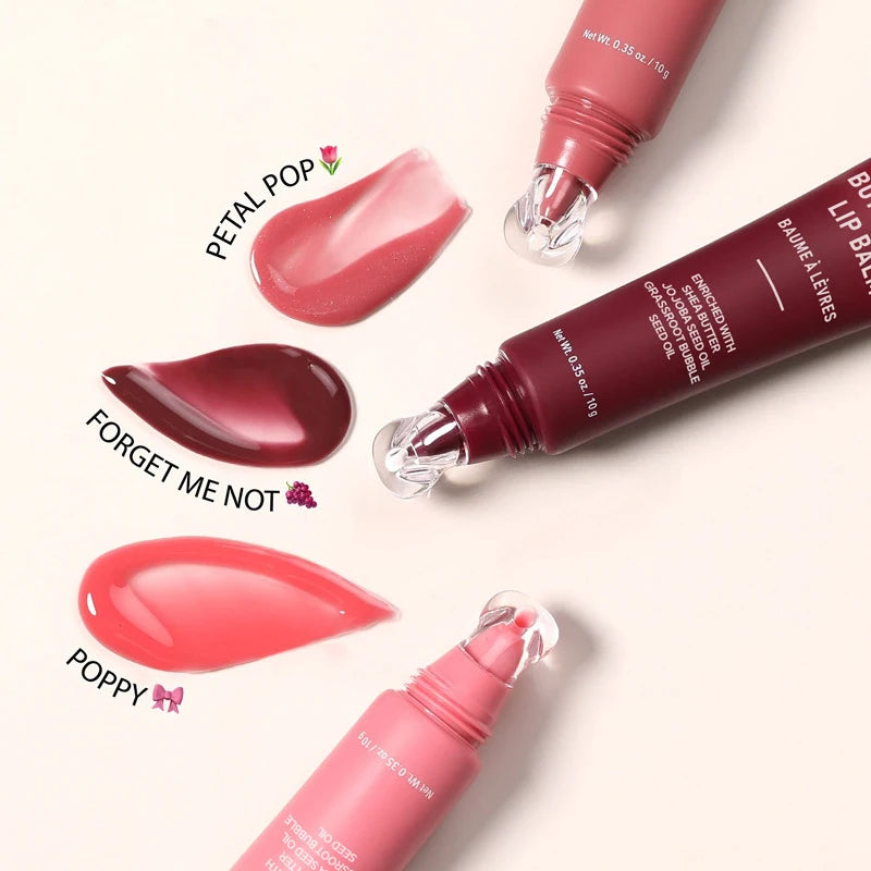 Tubular Butter Bliss Lip Balm - 8 Colors Plumping Hydrating Long Lasting Lip Gloss