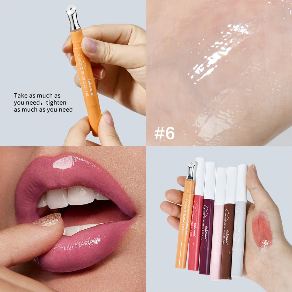 Lip Glosses Long Lasting Lipsticks Makeup Transparent Lip Gloss Care of the Lips Cosmetics Tint Oil Plumping Moisturizing Care