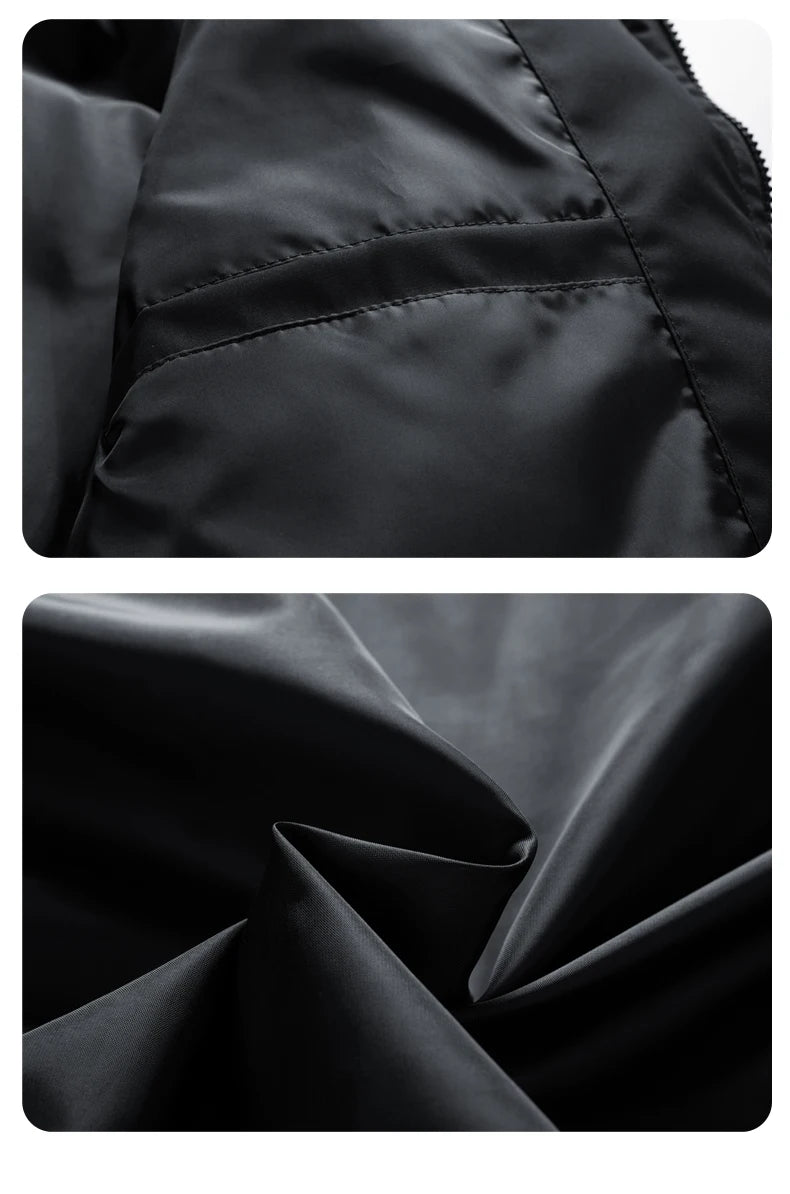 Autumn and Winter Puffer Jacket Men Vintage Warm High Neck Zipper Design Cotton-Padded Coat SINOBILLOW