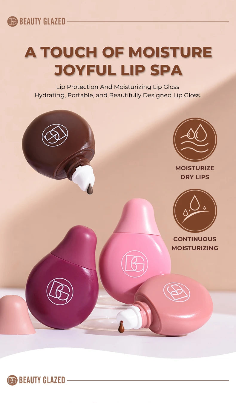 Buttery Creamy Lip Gloss – Long-Lasting Hydration, Mirror Shine, Ultra-Smooth Moisture