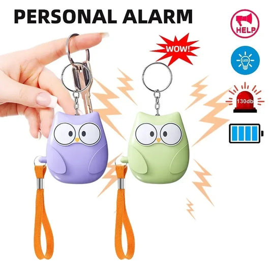 Personal Self Defense Alarm 130db - Safety Siren Keychain Alarm for Women