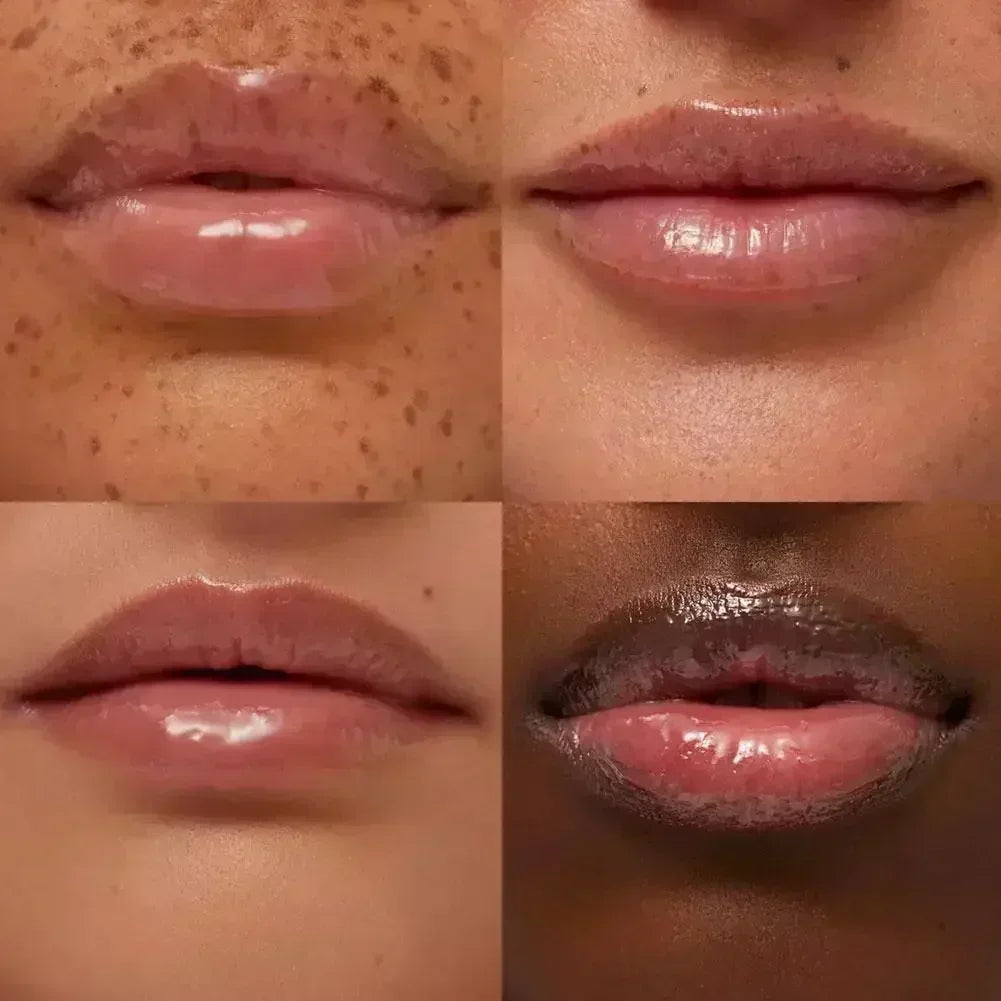 Iced Coffee Butter Lip Balm Moisturizing Transparent Lipstick Set Smooth Soft Tube Mirror Lip Gloss Lip Makeupv