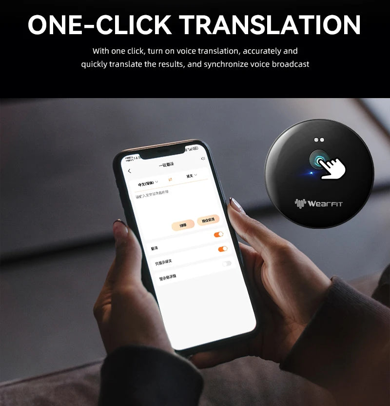 AI Smart Translator Device Voice Language Instant Translation Photo Recognition Translationrt Multifunctional Translator For IOS