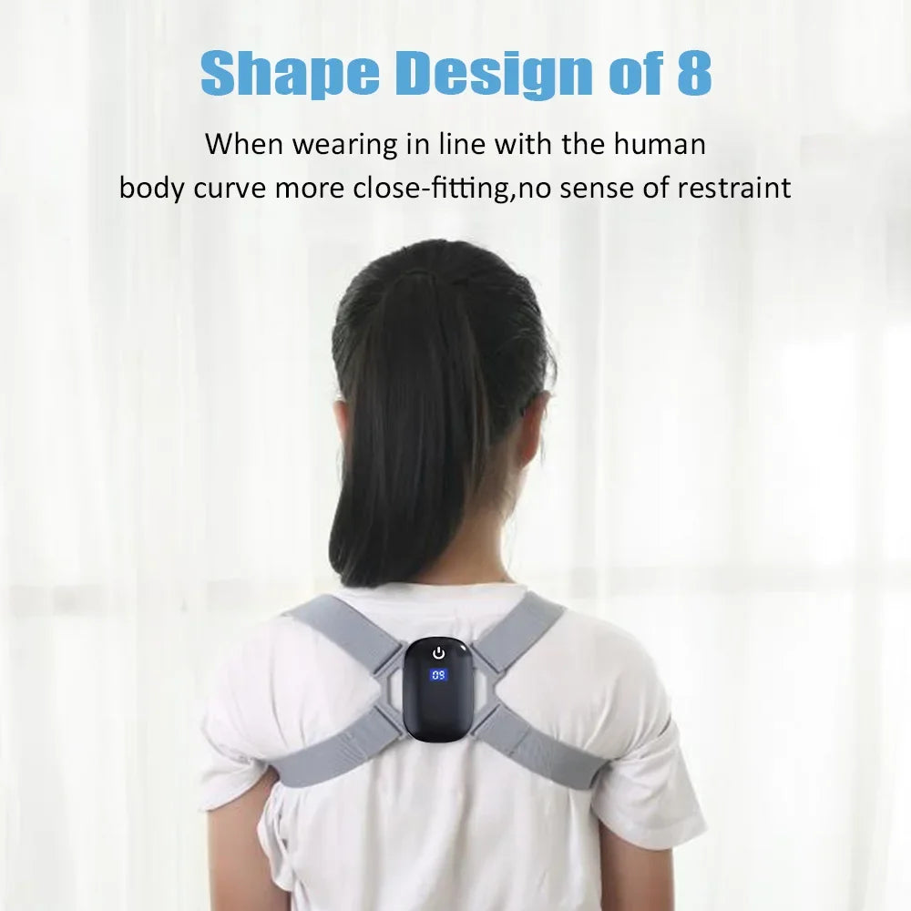 Smart Posture Corrector - Invisible Sensor Belt for Hunchback Reminder
