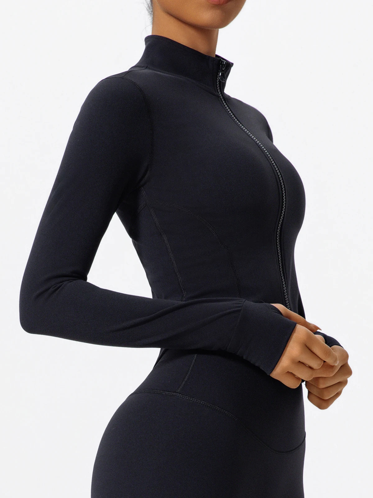 Ultra-Soft Fabrics Casual Tight Sports Jackets Women Zipper Yoga Clothes Quick-Dry Long Sleeve SPORTSWEAR REVOLUTION