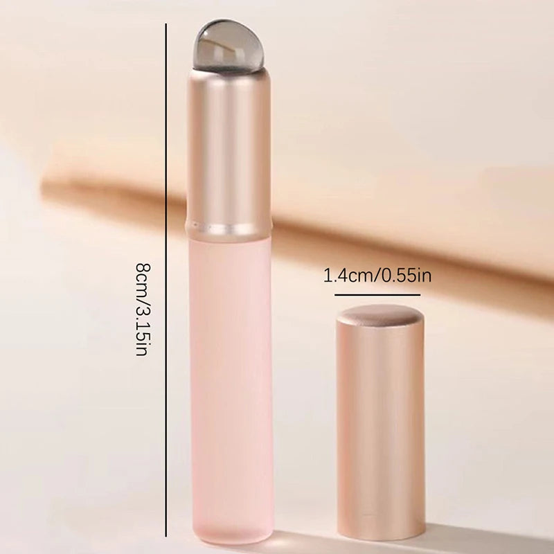 QIWU Mini Silicone Lip Brush Concealer Brushe With Cover Lip Mask Applicators Lip Gloss Brush Lipstick Brush Makeup Beauty Tool