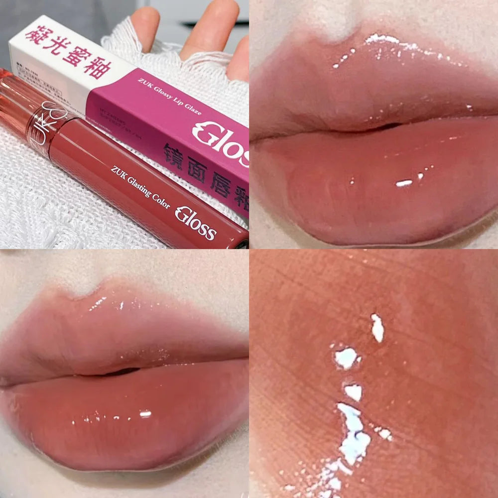 Hydrating Lip Gloss with Glassy Water Shine for Plump Lips