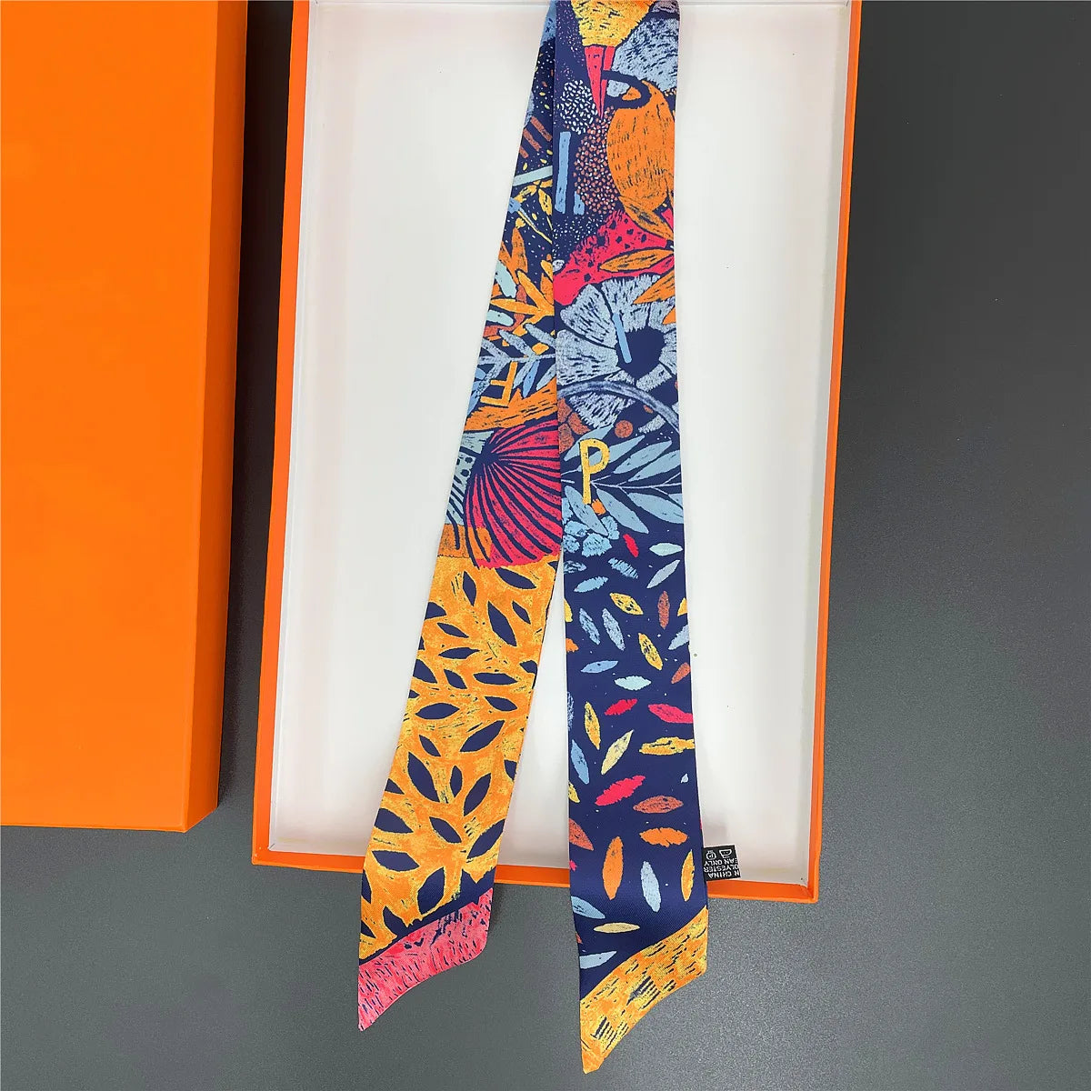 NEW 2026 Long Scarf for Women Narrow Ribbon Headband Female Neckerchief Handle Bag Band Bandana Hair Tie Accessories