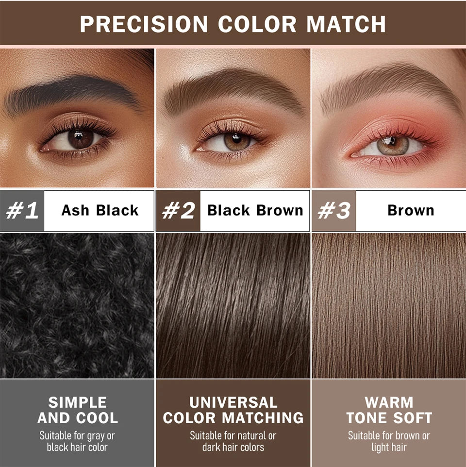 Long Lasting 4D Eyebrow Pen Multi Forks Liquid Pen Tip Fine Sketch Liquid Tattoo Brow Waterproof Precise Makeup