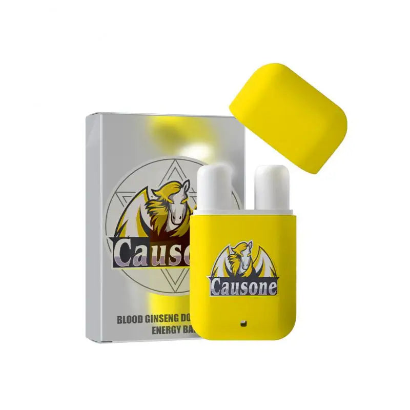 Natural Energy & Focus Nasal Inhaler – Double Hole Aromatherapy Stick for Instant Refreshing Boost, Mood & Productivity Enhancer for Men & Women
