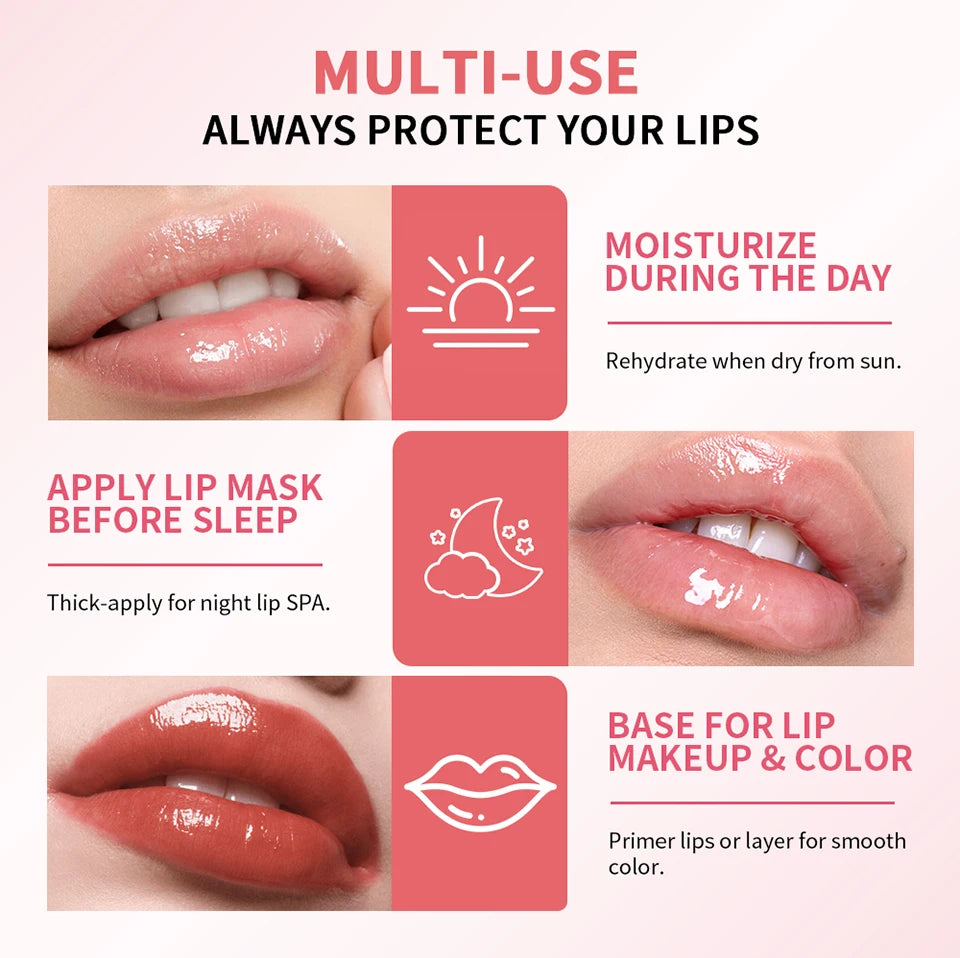 Lip Glosses Long Lasting Lipsticks Makeup Transparent Lip Gloss Care of the Lips Cosmetics Tint Oil Plumping Moisturizing Care
