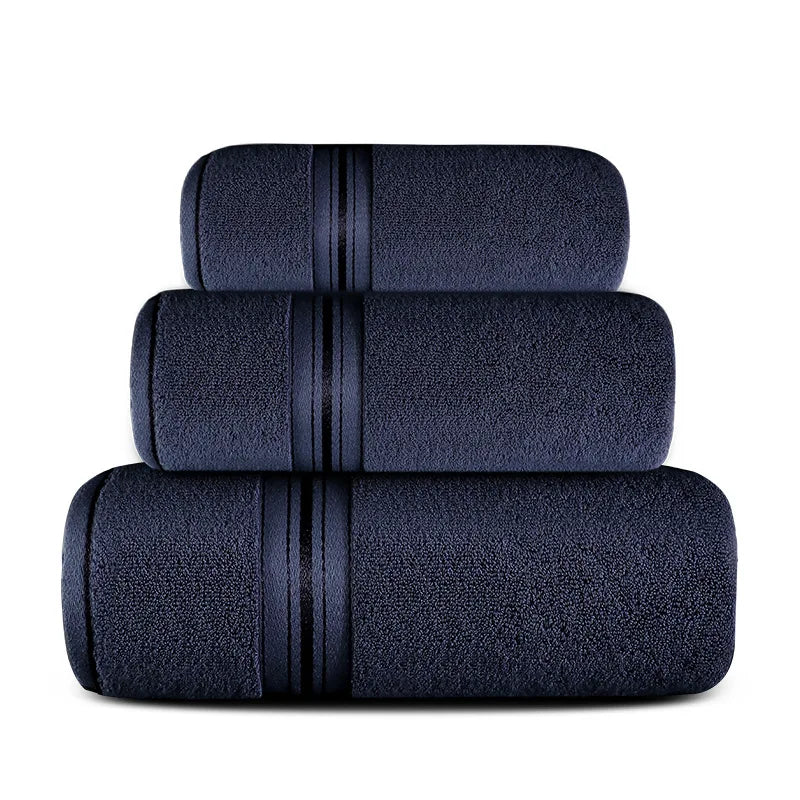 Luxury Plush 100% cotton thick set absorbent adult bath towel super absorbent soft skin-friendly face wash bathroom face towel