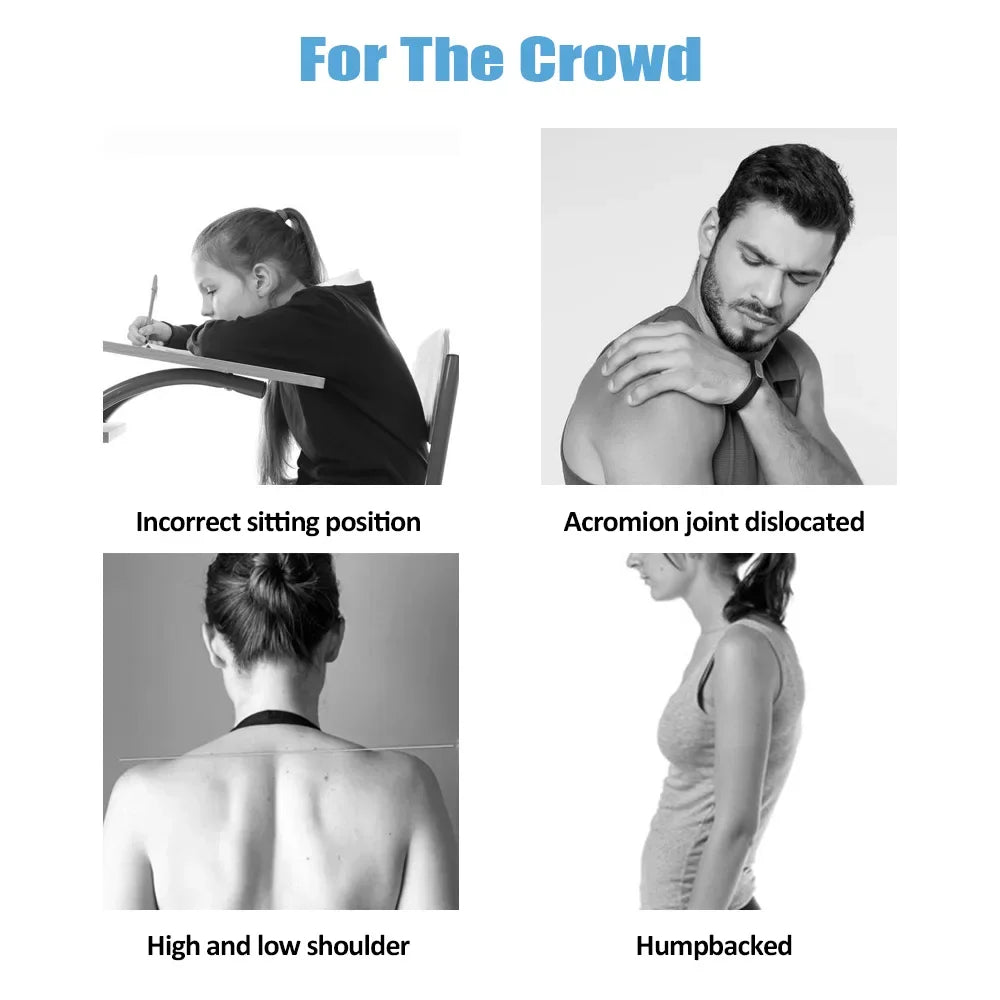 Smart Posture Corrector - Invisible Sensor Belt for Hunchback Reminder