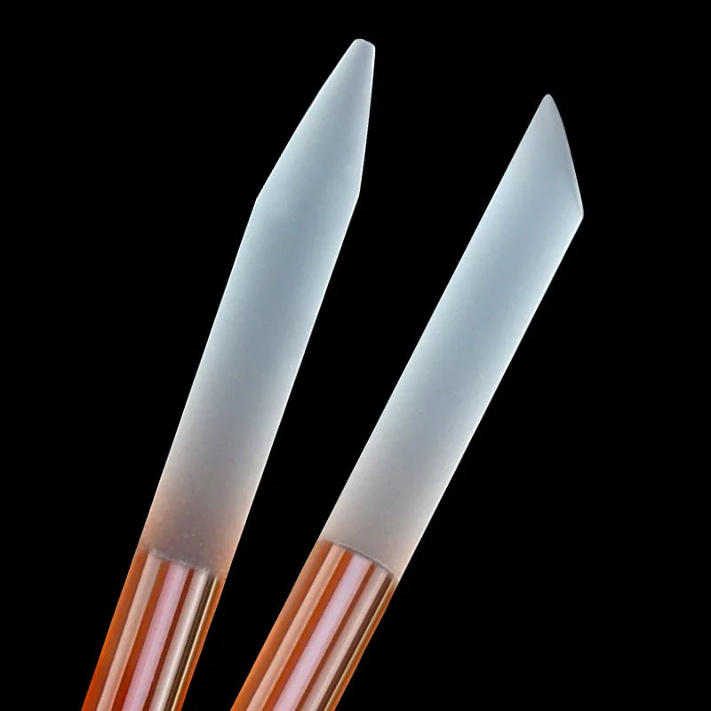네일 Glass Cuticle Pusher Nail Manicure Stick Professional Precision Filing CuticleRemover PedicureForManicure Nails Accessories