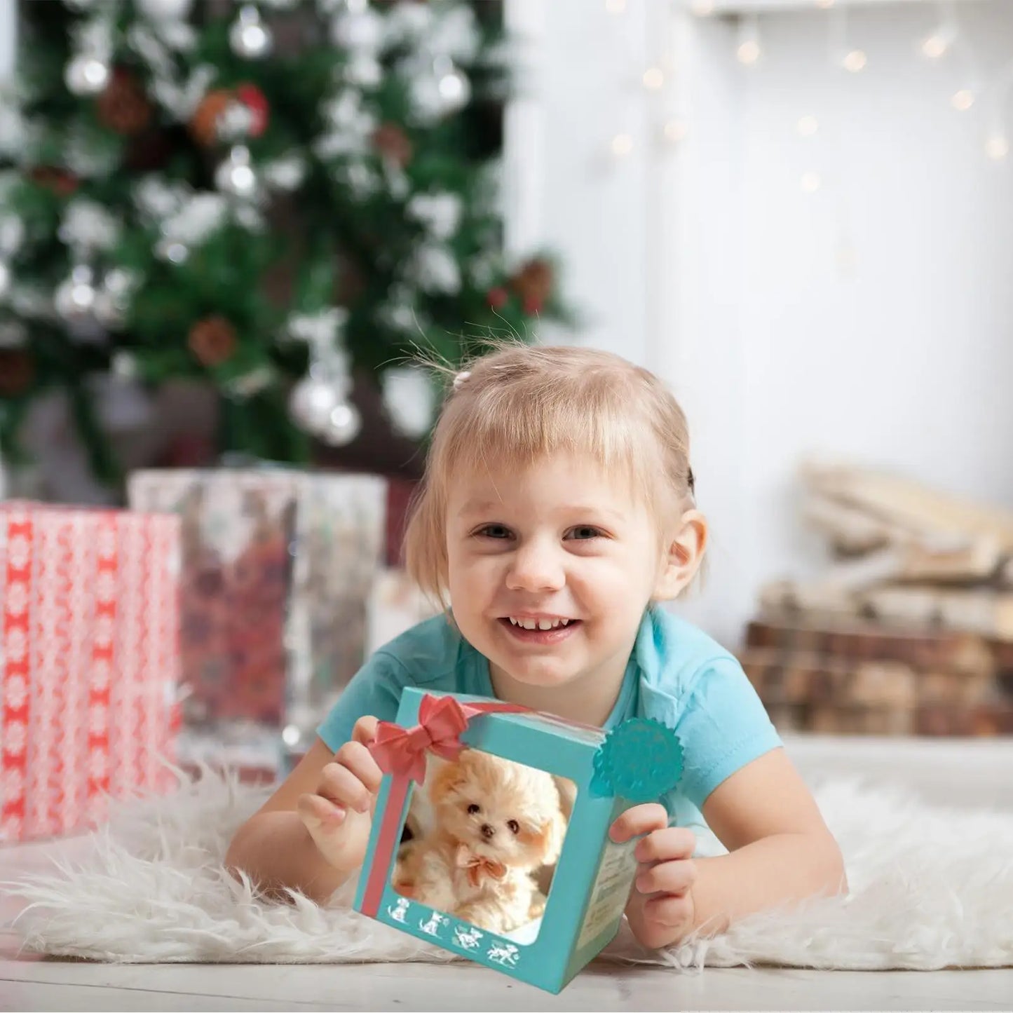 Realistic Robot Puppy - Interactive Electric Pet Dog That Walks & Responds