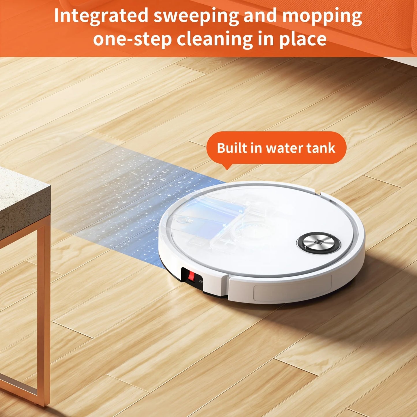 Smart Robot Vacuum with APP Control - Multi-Functional Floor Cleaning for Busy Families