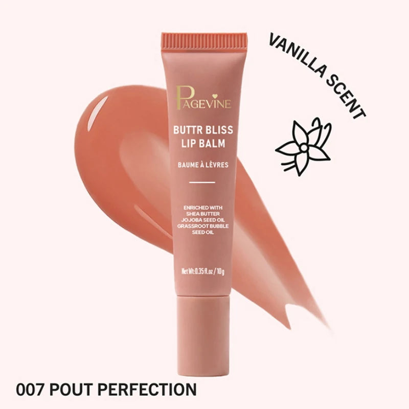 Tubular Butter Bliss Lip Balm - 8 Colors Plumping Hydrating Long Lasting Lip Gloss
