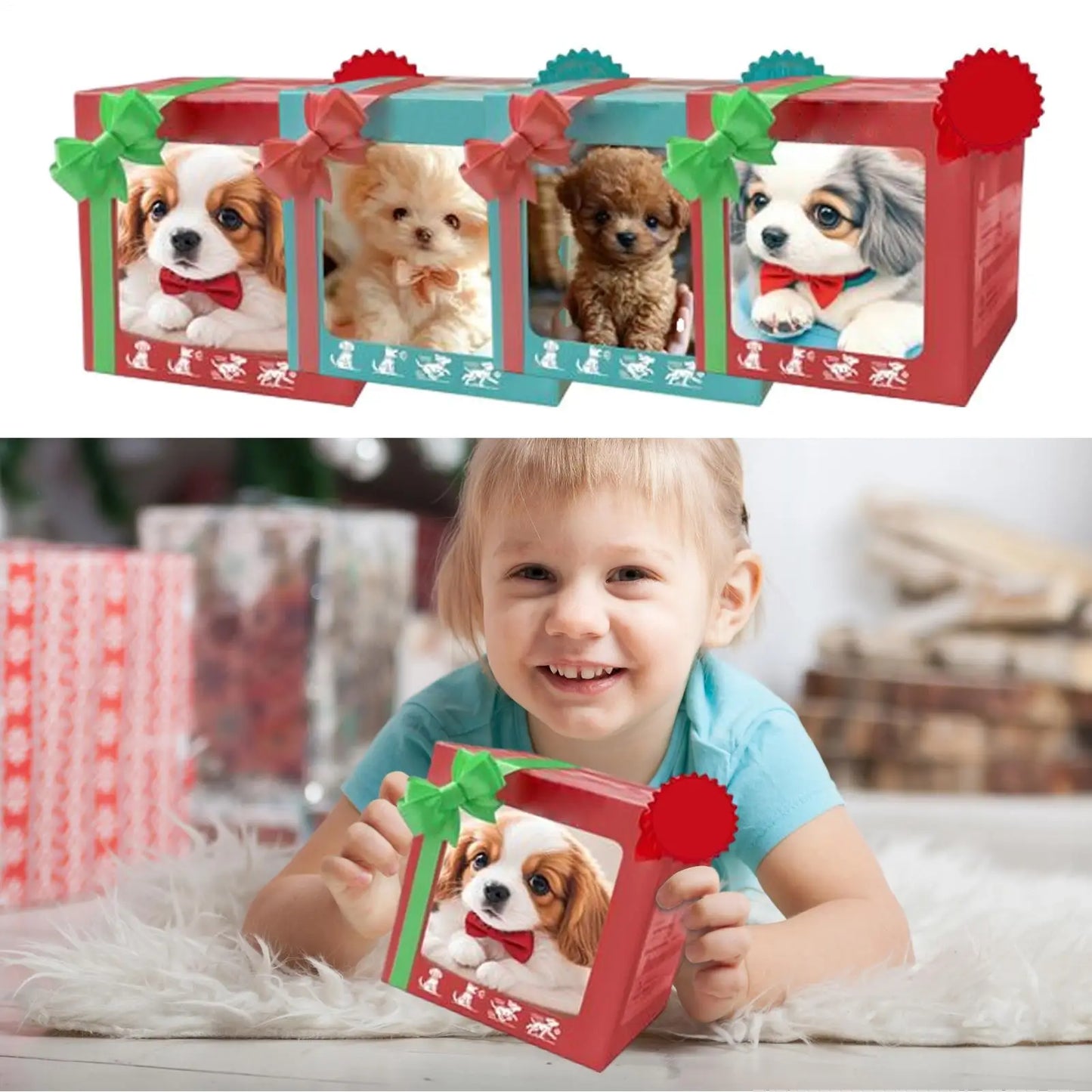 Realistic Robot Puppy - Interactive Electric Pet Dog That Walks & Responds